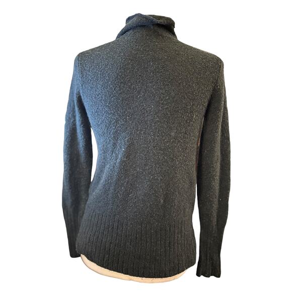 Madewell Green Alpaca and Merino Wool Blend Turtleneck Sweater, Size XXS - Picture 3 of 5